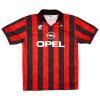 Camiseta de fútbol AC Milan 1994-95 Primera Equipación Retro - Hombre